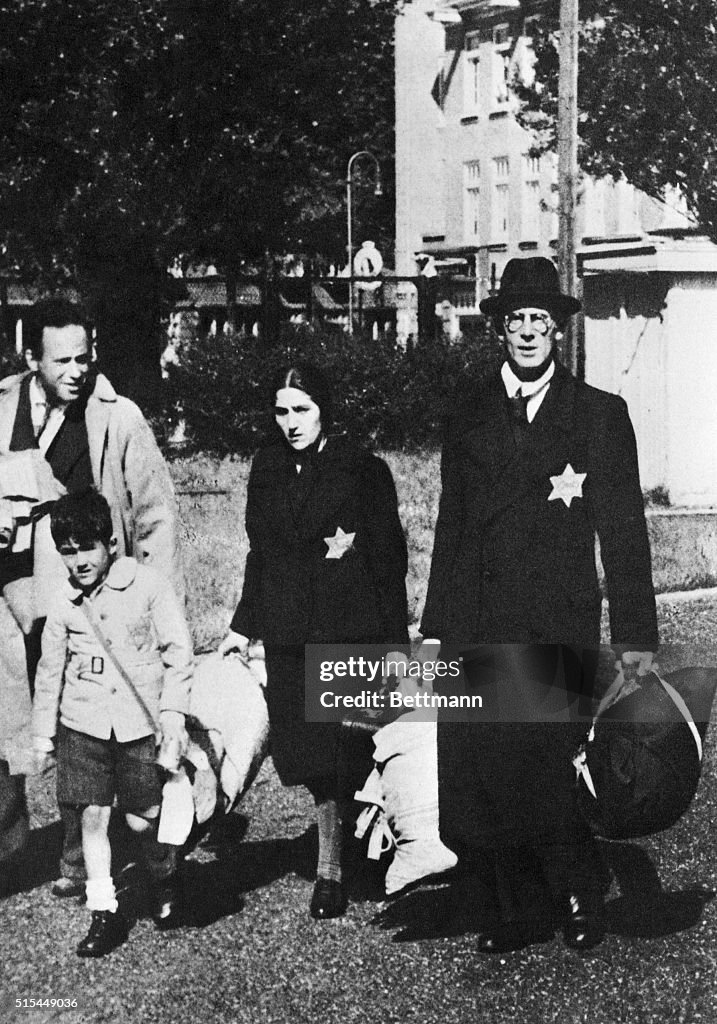 Dutch Jews Leaving for Concentration Camp