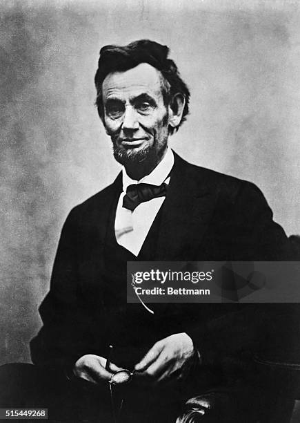 Photograph of Lincoln four days before his assassination