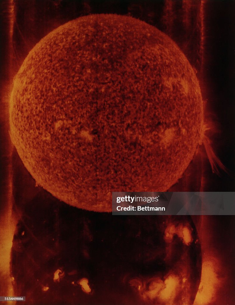 Solar Eruption Seen By Skylab