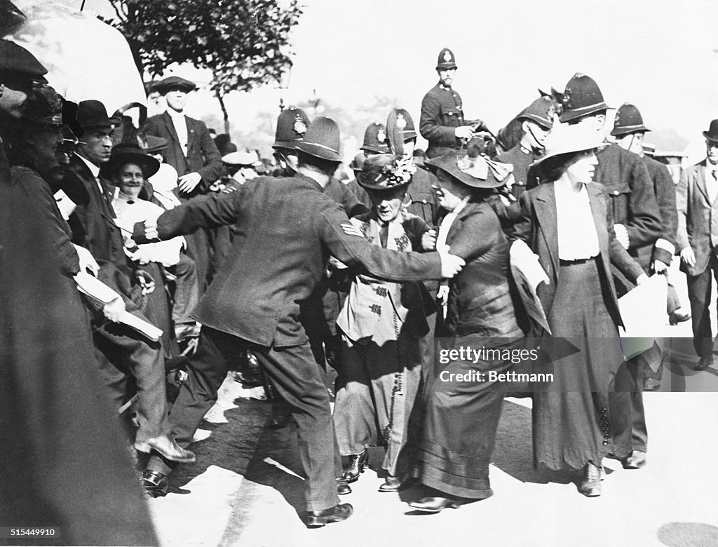 Police and Pankhurst Family