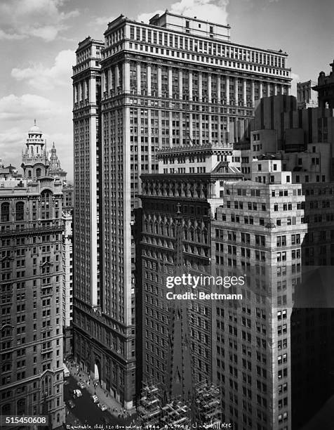 Equitable Building Top View Equitable Building Photos and Premium High Res Pictures - Getty Images