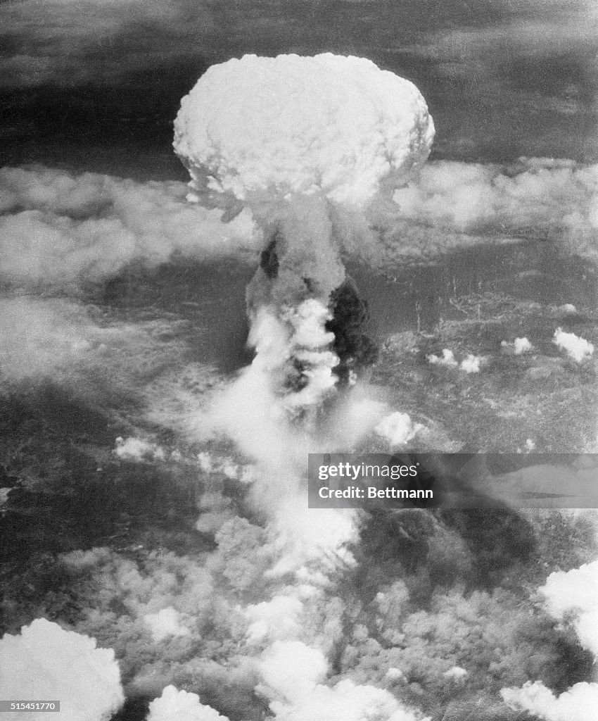 Mushroom Cloud Over Nagasaki