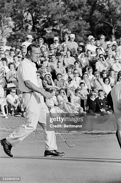 Augusta,GA- : If you think that Arnold Palmer wasn't happy with his triumph in a three-way playoff over Gary Player and Dow Finsterwald to take the...