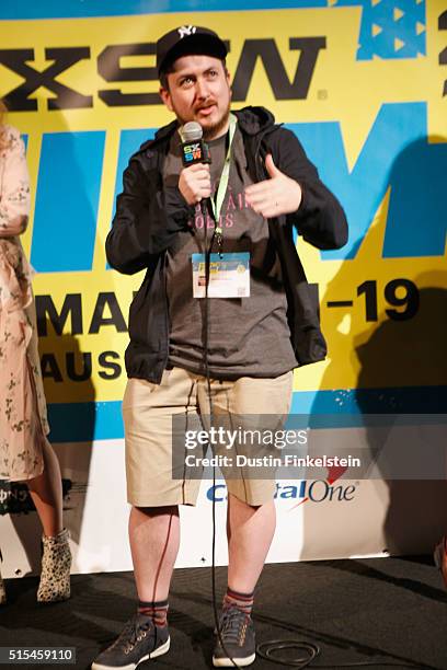 Director Jamie Adams attends the premiere of "Black Mountain Poets" during the 2016 SXSW Music, Film + Interactive Festival at Alamo Lamar D on March...