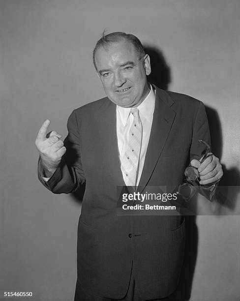 Washington, D.C.: Sen. Joseph R. McCarthy, Wisc., in a speech delivered in the Senate, today called on President Eisenhower or Secretary of State...
