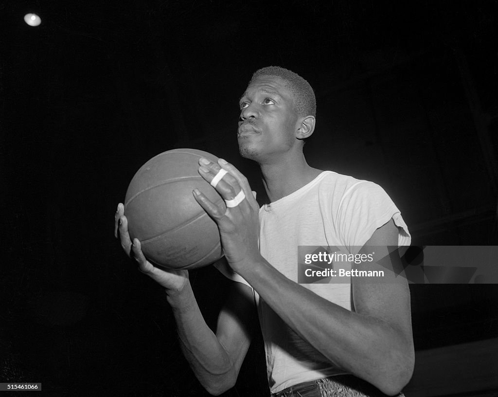 San Francisco Basketball Player Bill Russell