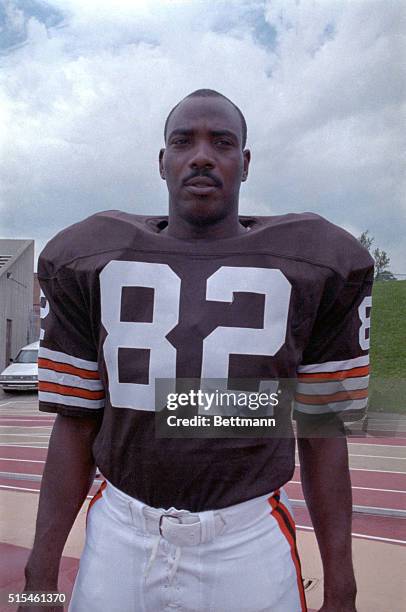Ozzie Newsome, Cleveland Browns tight end.