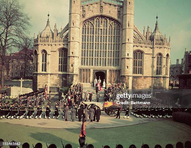 This is the funeral of King George VI.