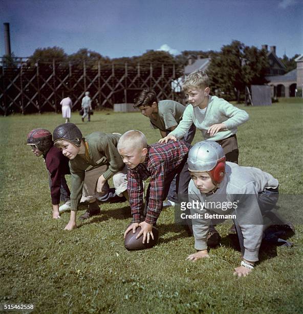 Quarterback Robert Fuller, son of Robert "Whitey" Fuller, director of publicity for Dartmouth athletes, and sons of men connected with Dartmouth...