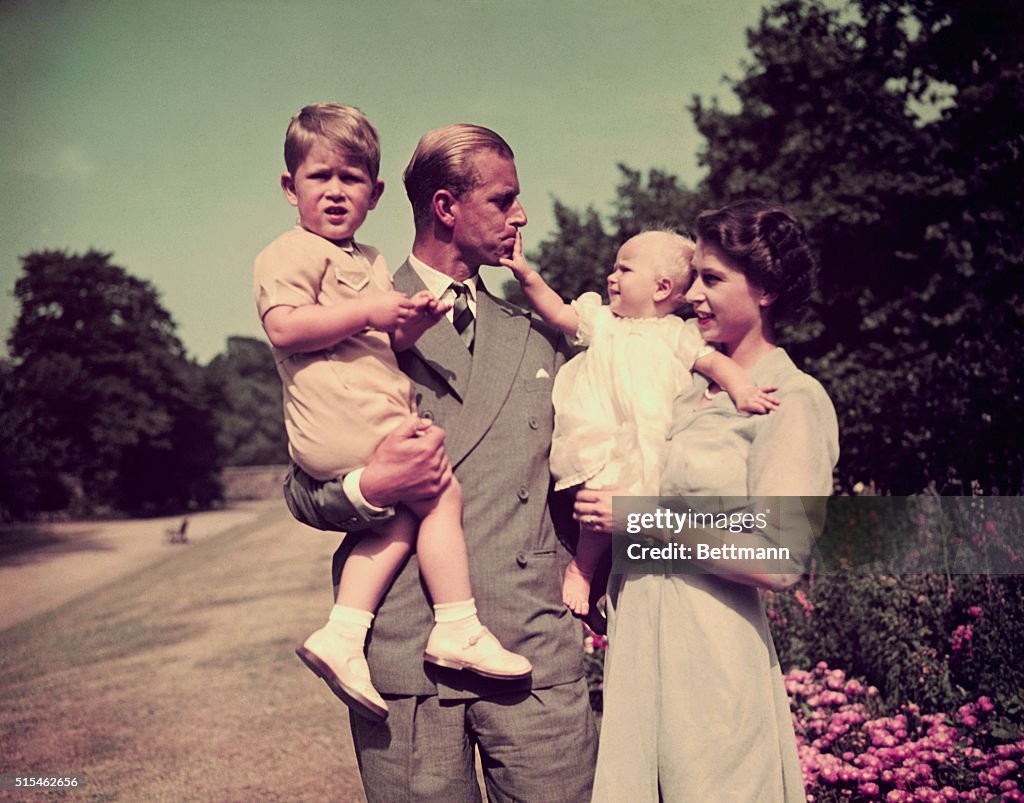 Playful Portrait of the Royal Family