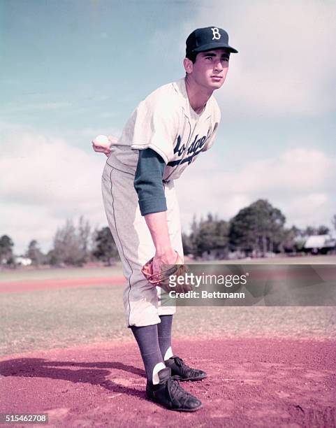 Sandy Koufax of the Brooklyn Dodgers