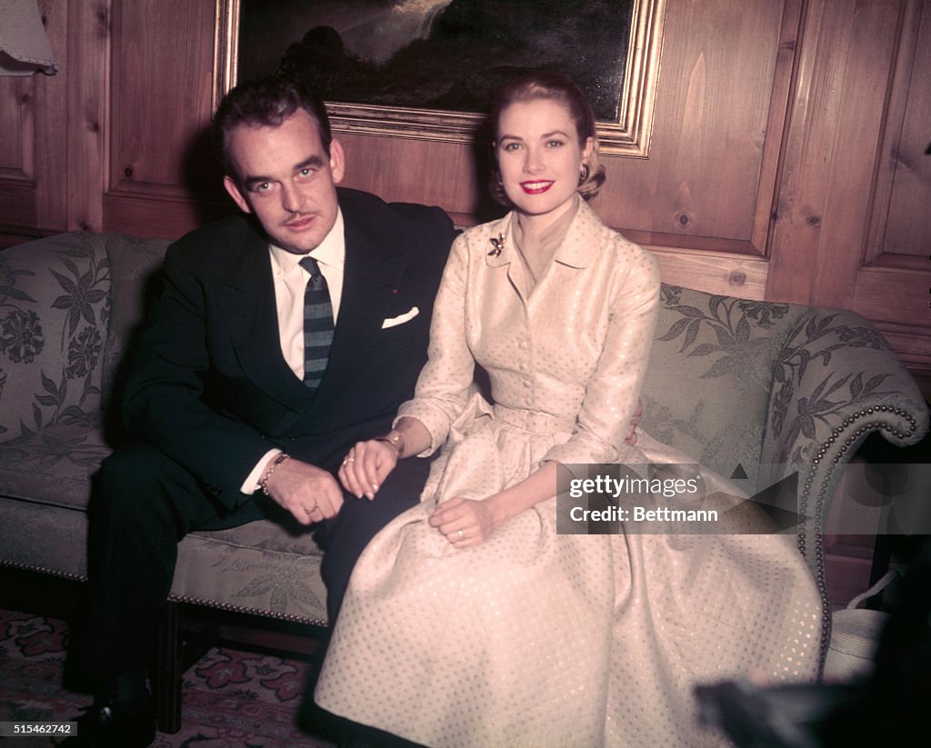 Grace Kelly and Prince Rainier