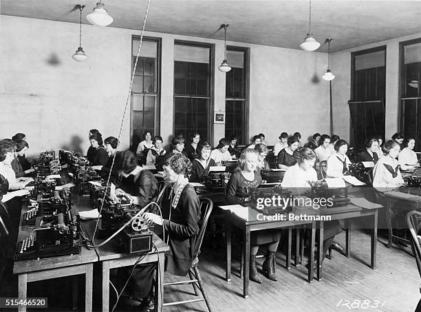 Type Writing Inside Typewriting Class Photos and Premium High Res Pictures - Getty Images