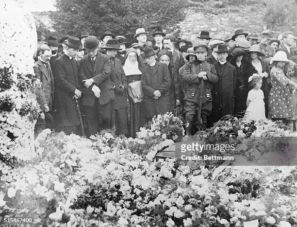 Ireland was grief-rent when the news of the assassination of Michael Collins was spread, and the sorrow was made more manifest on the day of his...