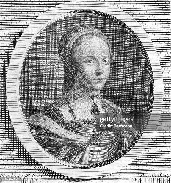 Lady Jane Grey, , Queen of England for only nine days in 1553, was imprisoned and beheaded on Tower Green for sanctioned reasons.