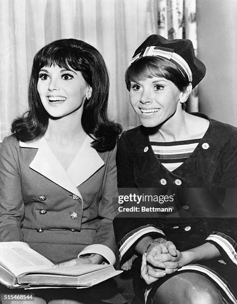 New Faces...Two bright new faces you'll see on ABC-TV this fall are Marlo Thomas , star of That Girl, and Judy Carne, star of Love On A Rooftop. Miss...