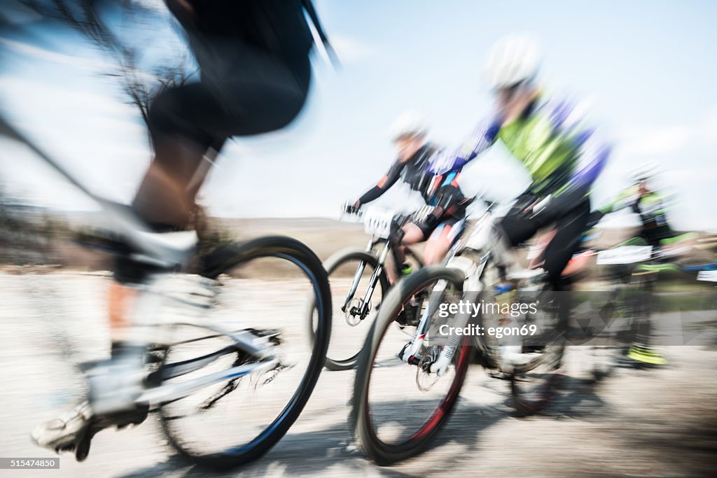 Mountain bike race