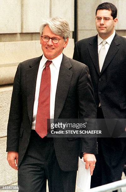 Greg Craig, who represents Juan Miguel Gonzalez, the father of Elian Gonzalez, leaves the 11th U.S. Circuit Court of Appeals in Atlanta, Ga 11 May,...