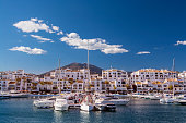 Puerto Banus harbour in Andalusia, Spain