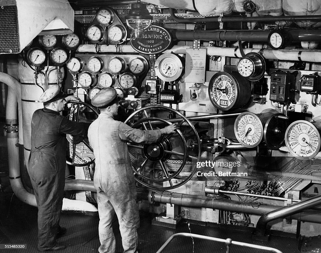 The Engine Room of H.M.S. Ark Royal