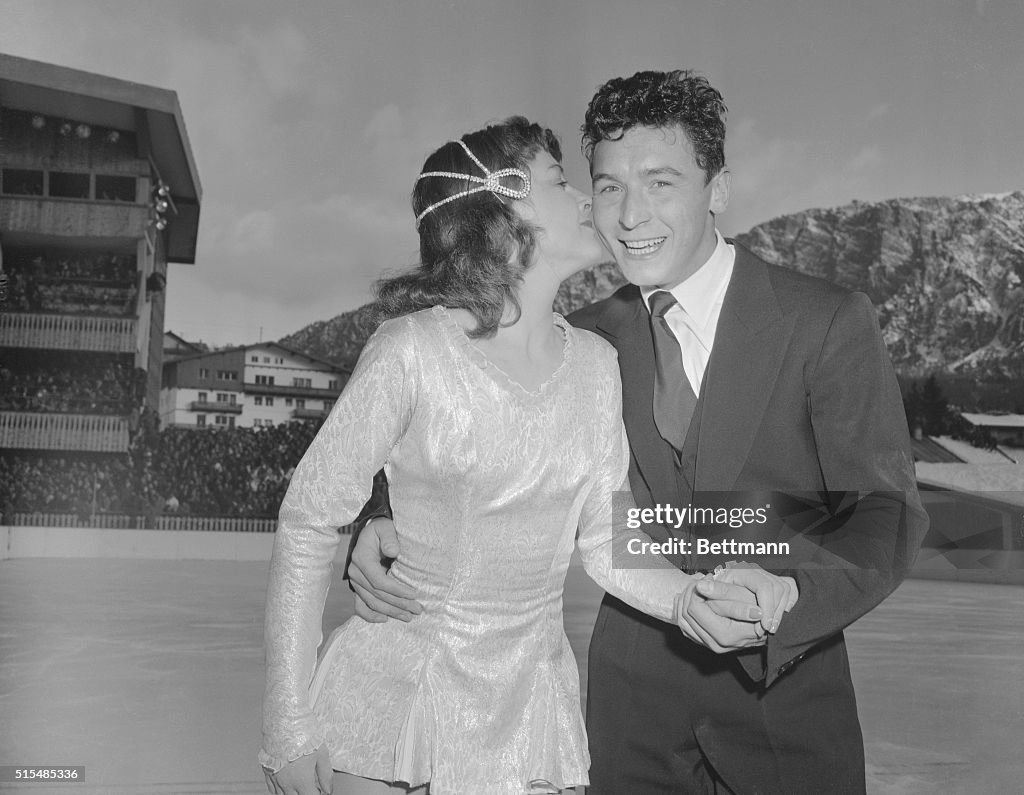 Olympic Pair Skaters Elizabeth Schwartz and Kurt Oppelt