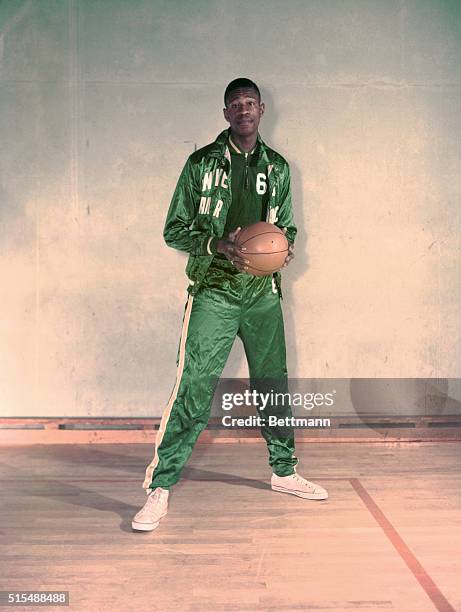 Bill Russell, University of San Francisco basketball player.