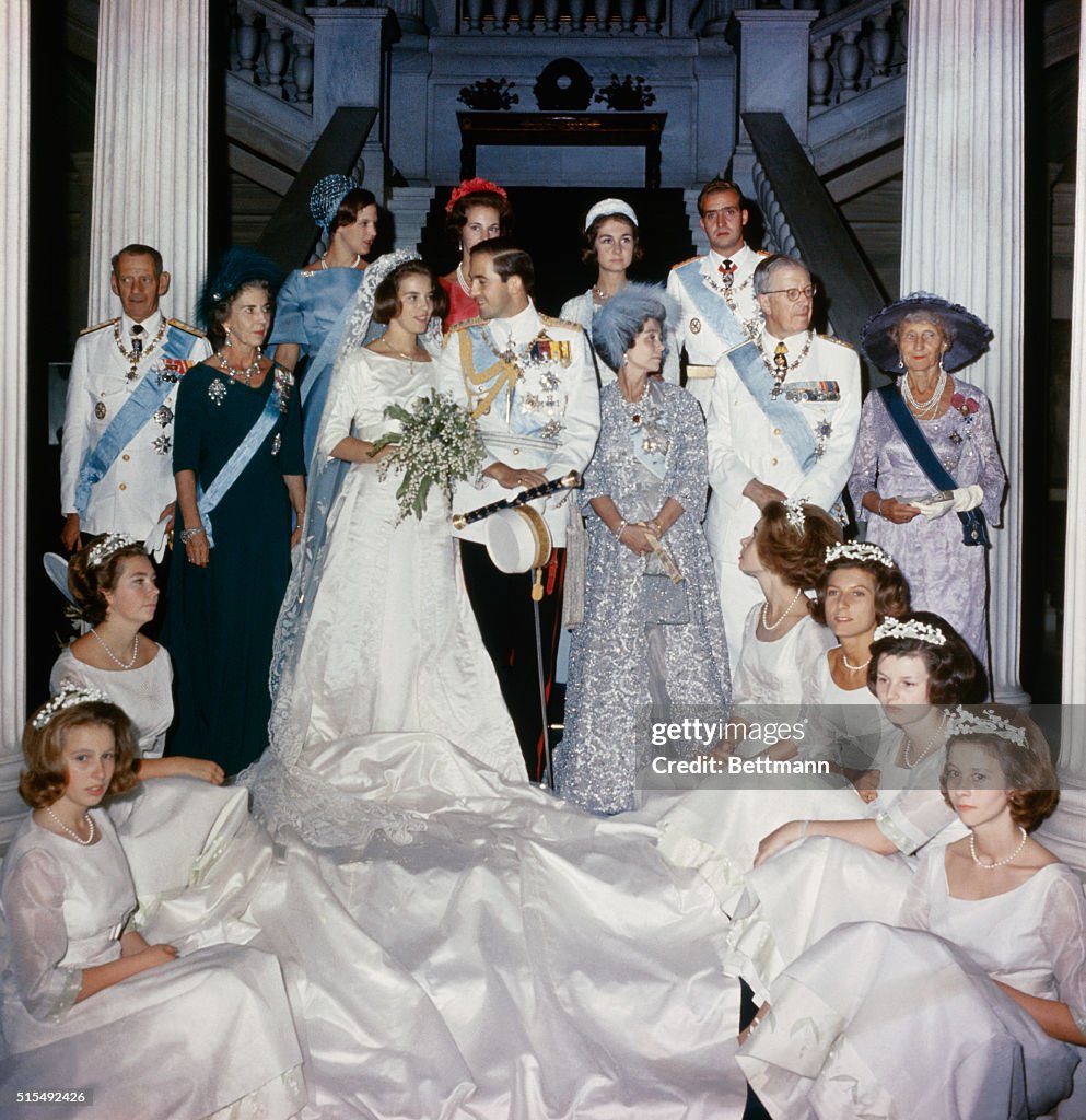 Wedding of Princess Anne Marie and Constantine of Greece