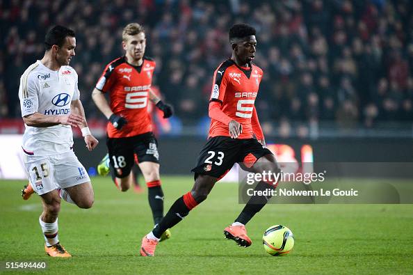 Dembele Rennes Ousmane Dembele of Rennes during the French Ligue 1 match between ...
