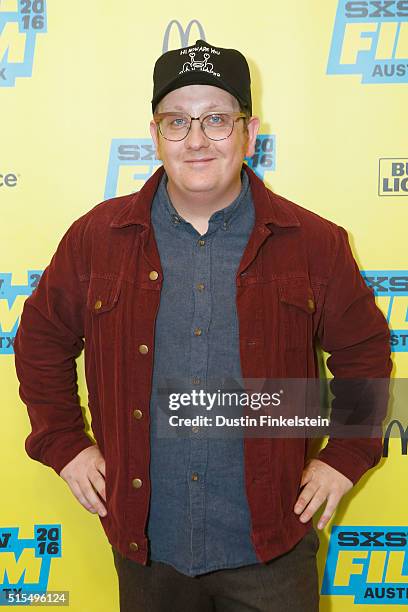 Cinematographer Ryan Owen Eddleston attends the premiere of "Black Mountain Poets" during the 2016 SXSW Music, Film + Interactive Festival at Alamo...