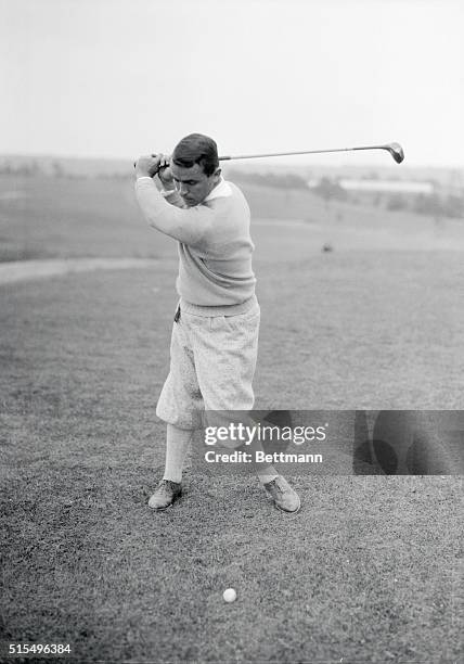 Golfer Gene Sarazen