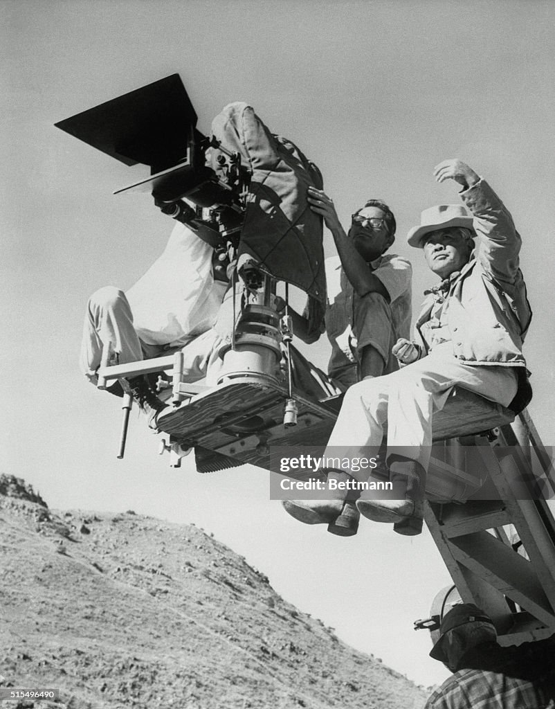 James Wong Howe Demonstrating Shooting Capabilities