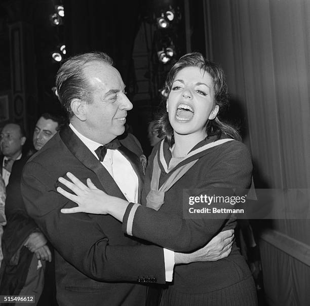 Opening Night. New York: Thrilled with the excitement of opening night on Broadway, singer-actress Liza Minnelli shares the happy moment with her...