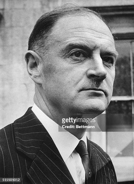 Liam Cosgrave, the leader of the Fine Gael, Ireland's main opposition party is shown here.