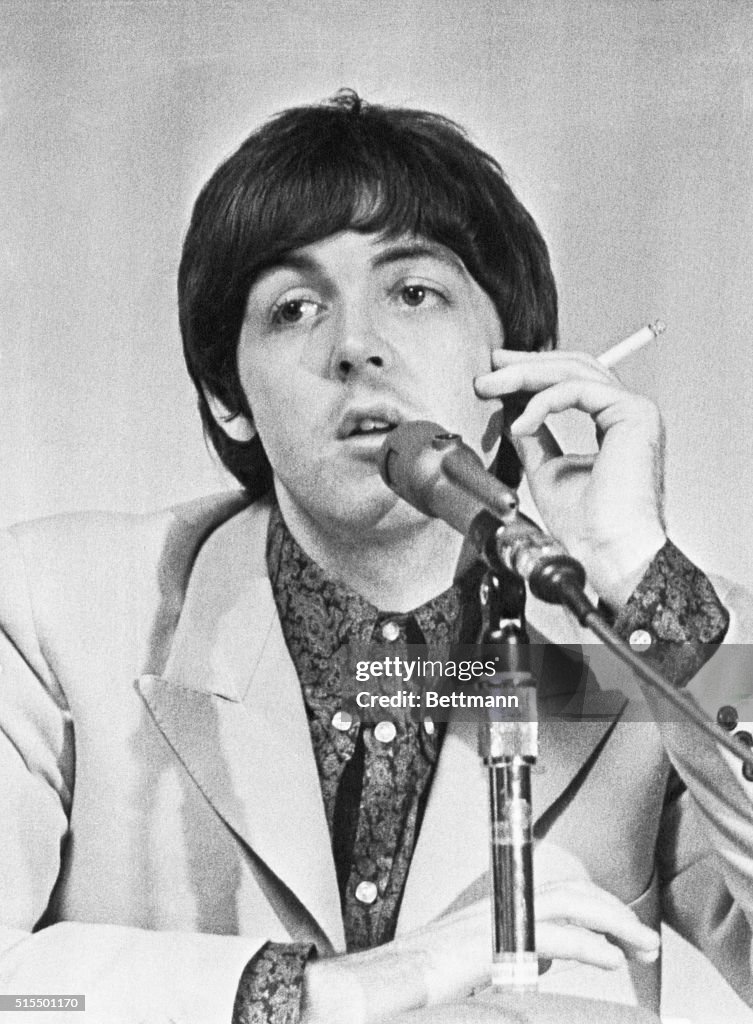 Paul McCartney Making Statement
