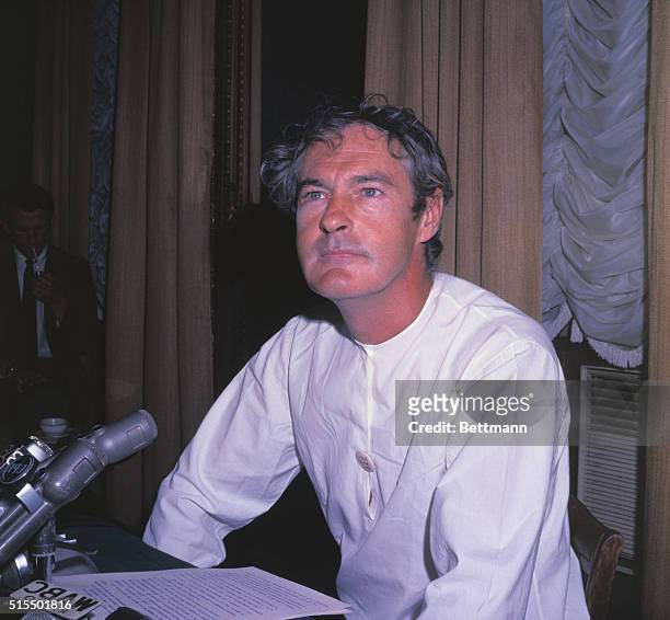 Dr. Timothy Leary, leading advocate of the controversial drug LSD, tells the press September 19th that he has founded a new religion based on the...
