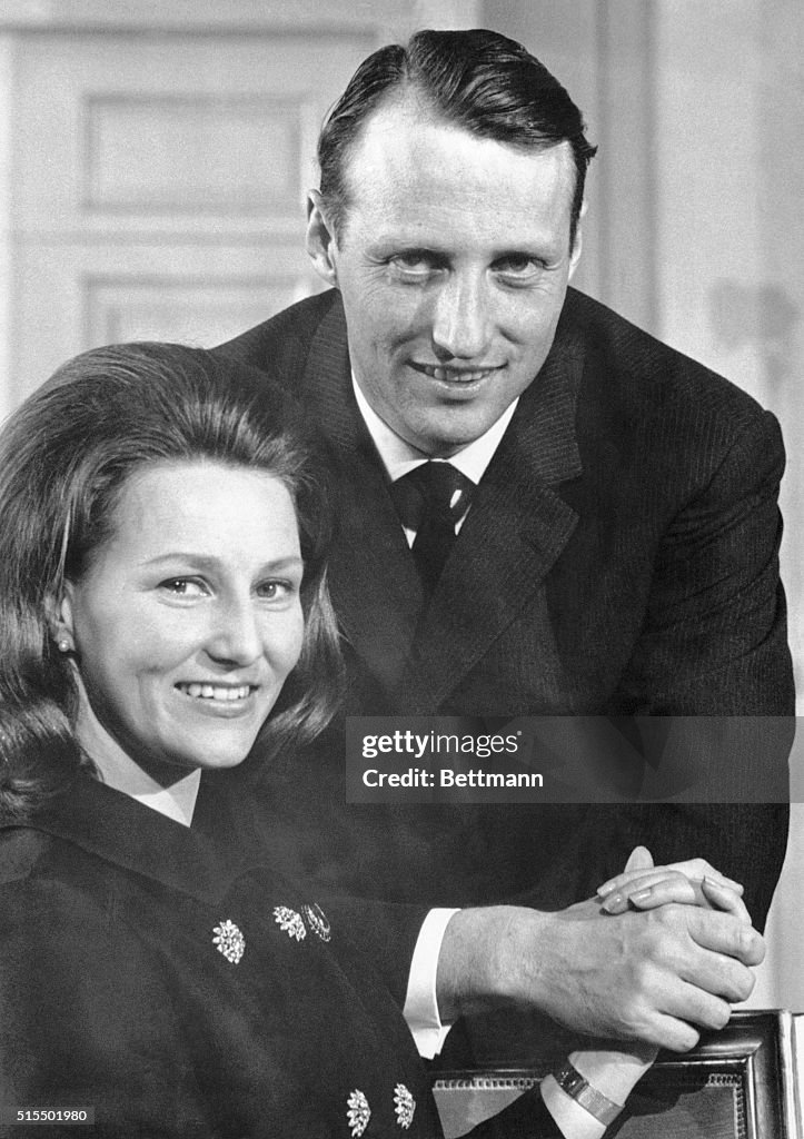 Portrait of Prince Harald and Sonja Haraldsen