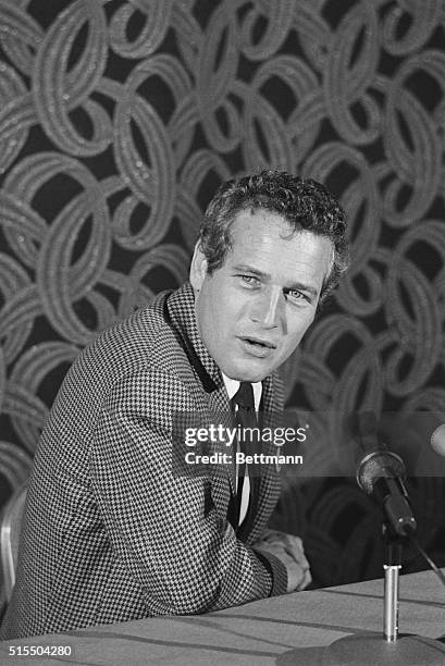 Actor Paul Newman, an active supporter of Senator Eugene McCarthy, urged University of Minnesota students to hit the campaign trail in Wisconsin on...