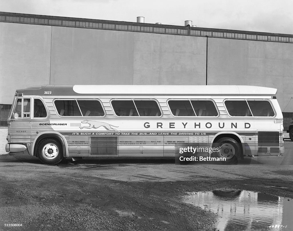 Greyhound Bus Color Greyhound Bus Side
