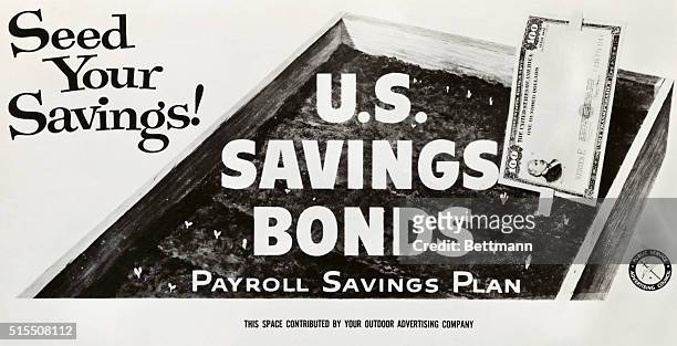 AD FOR U.S. SAVINGS BONDS.UNDATED.