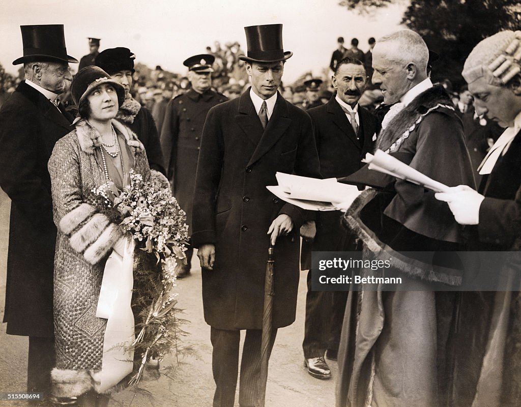 Duke and Duchess of York at New Charter Ceremonies