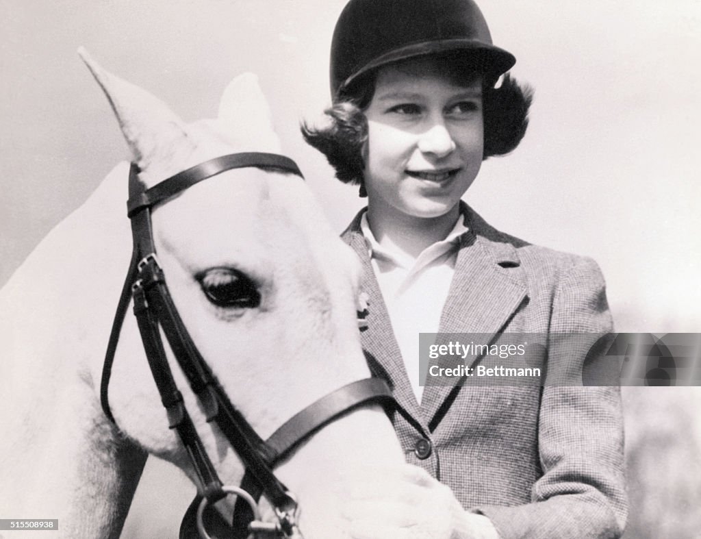 Crown Princess Elizabeth with Her Pony