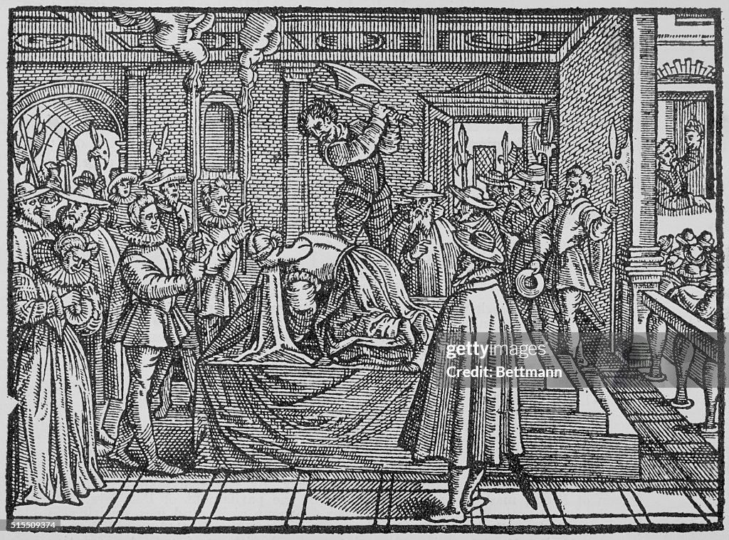 Execution Scene of Mary Queen of the Scots
