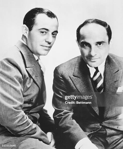 American composer Richard Rodgers and lyricist Lorenz Hart .