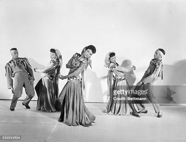 Stormy Weather Dancers---Katherine Dunham and troupe.