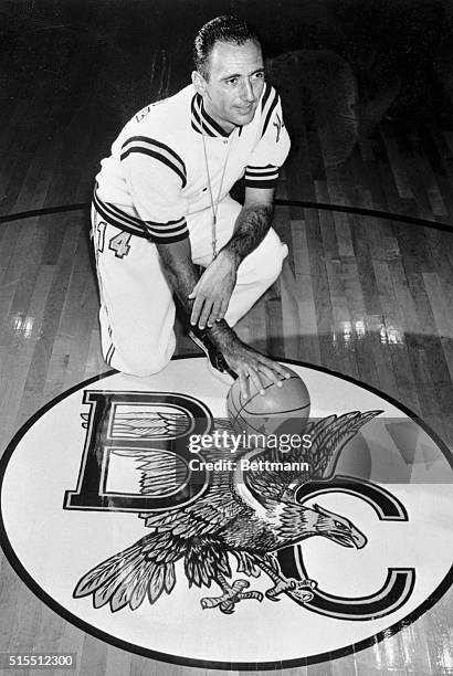 Bob Cousy, great playmaker for the Boston Celtics for many years, embarks on his new career as head coach at Boston College 10/15 when he greets...