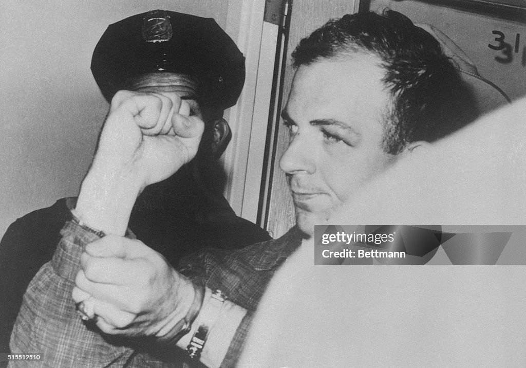 Lee Harvey Oswald Seized by Police