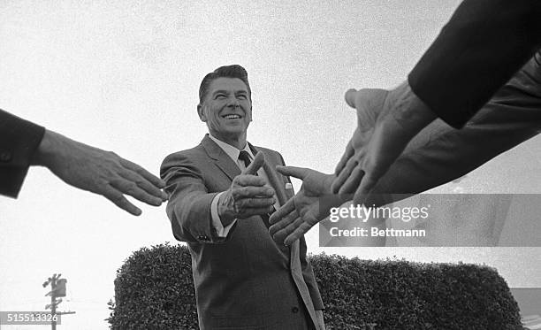 In 1964, Reagan gave a televised speech on the eve of an election. He campaigned unofficially throughout 1965 for the California Governership,...