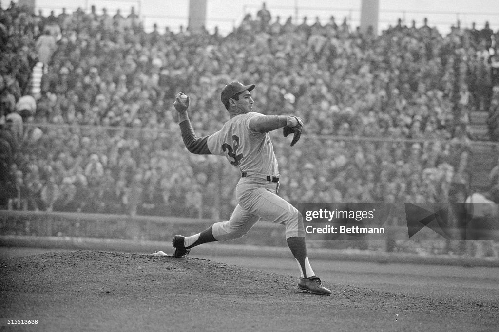 Koufax Throwing the Pitch