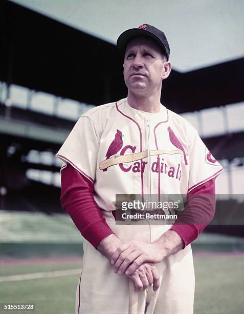 Enos Slaughter of St. Louis Cardinals.