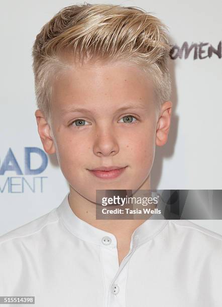 Social media influencer Carson Lueders attends Jordyn Jones sweet 16th birthday party at OHM Nightclub on March 13, 2016 in Hollywood, California.